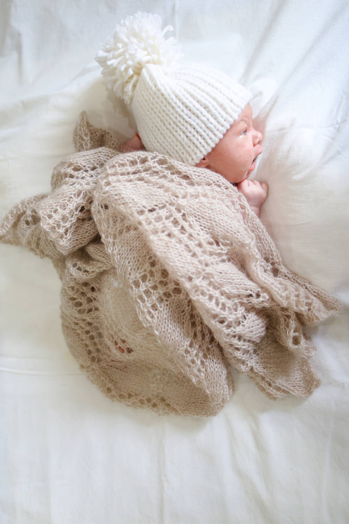 knitted blanket 