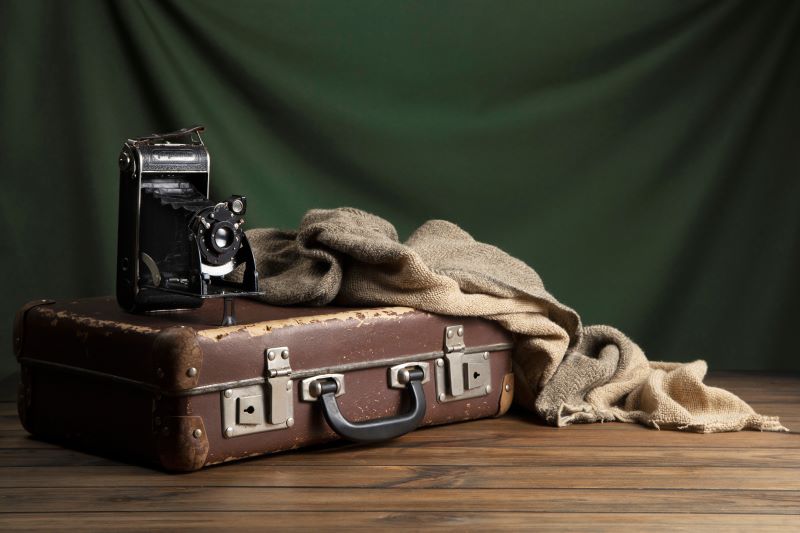 antique briefcase