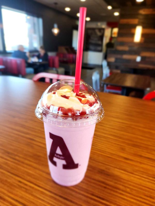 Arby’s Raspberry Shake