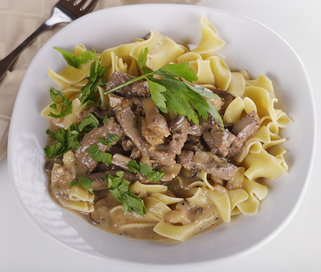 Beef Stroganoff