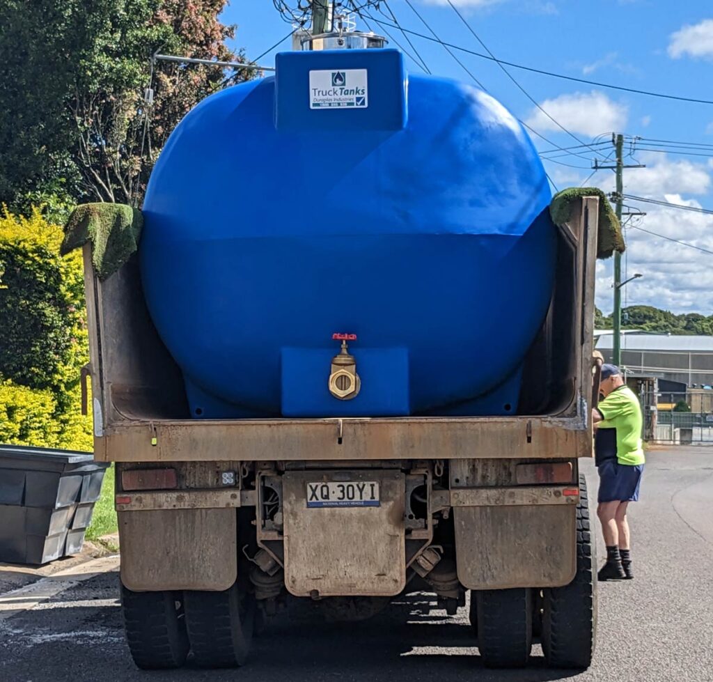 polyethylene water truck