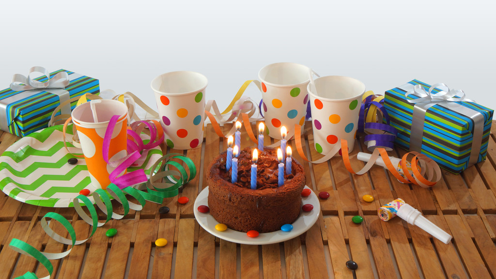 Chocolate birthday cake