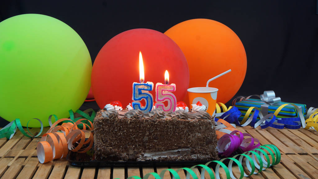 Chocolate birthday cake
