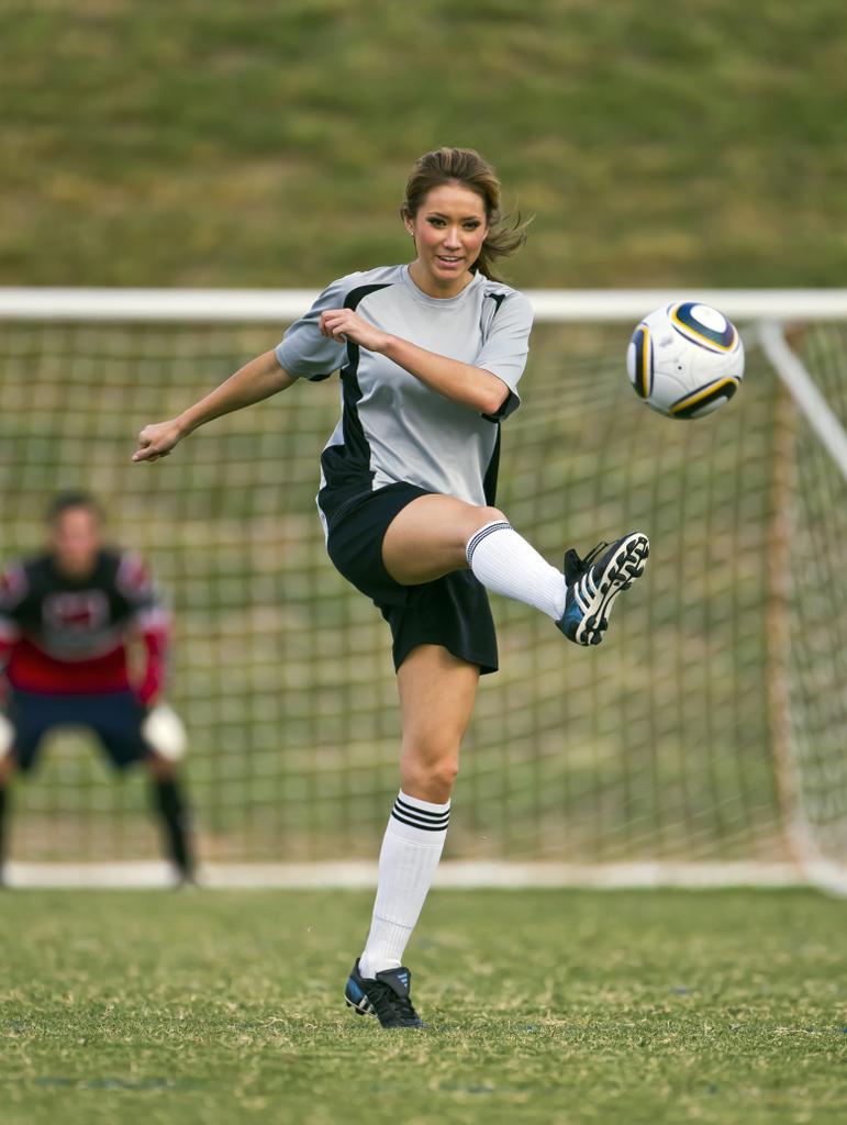 Female soccer player