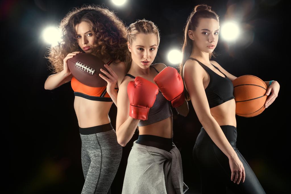 sporty women