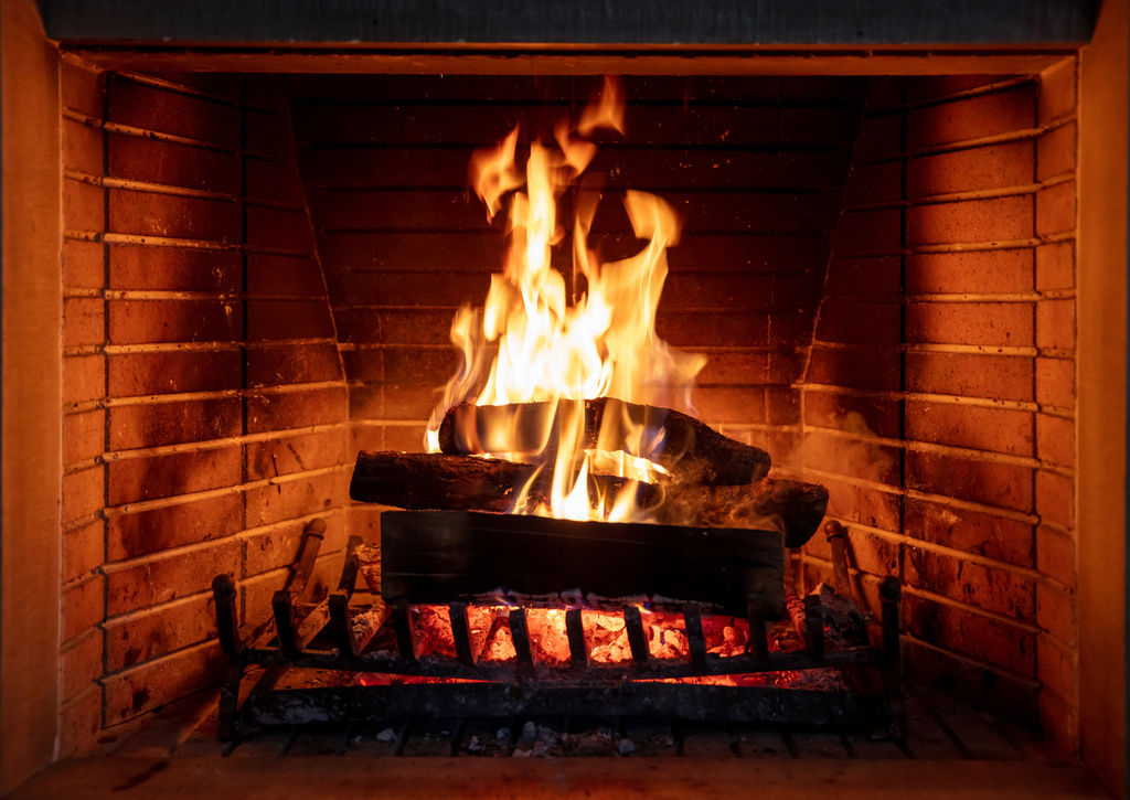 fire burning