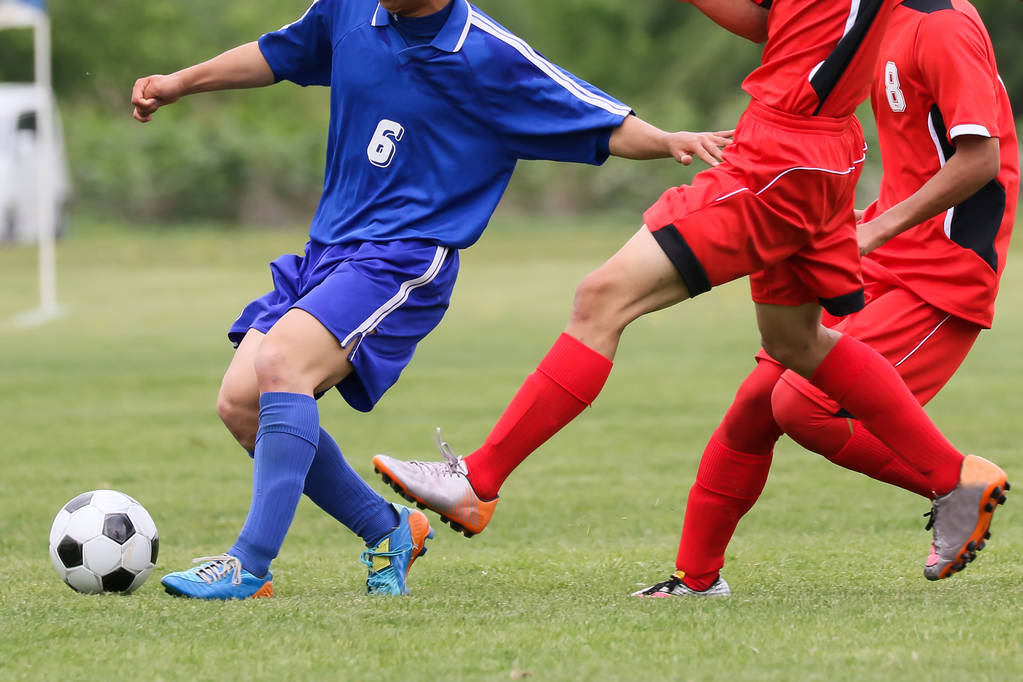 Football game in japan