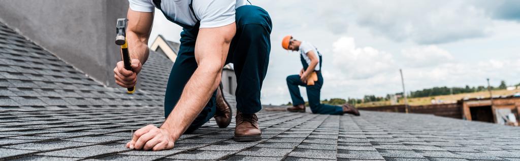 repairing roof