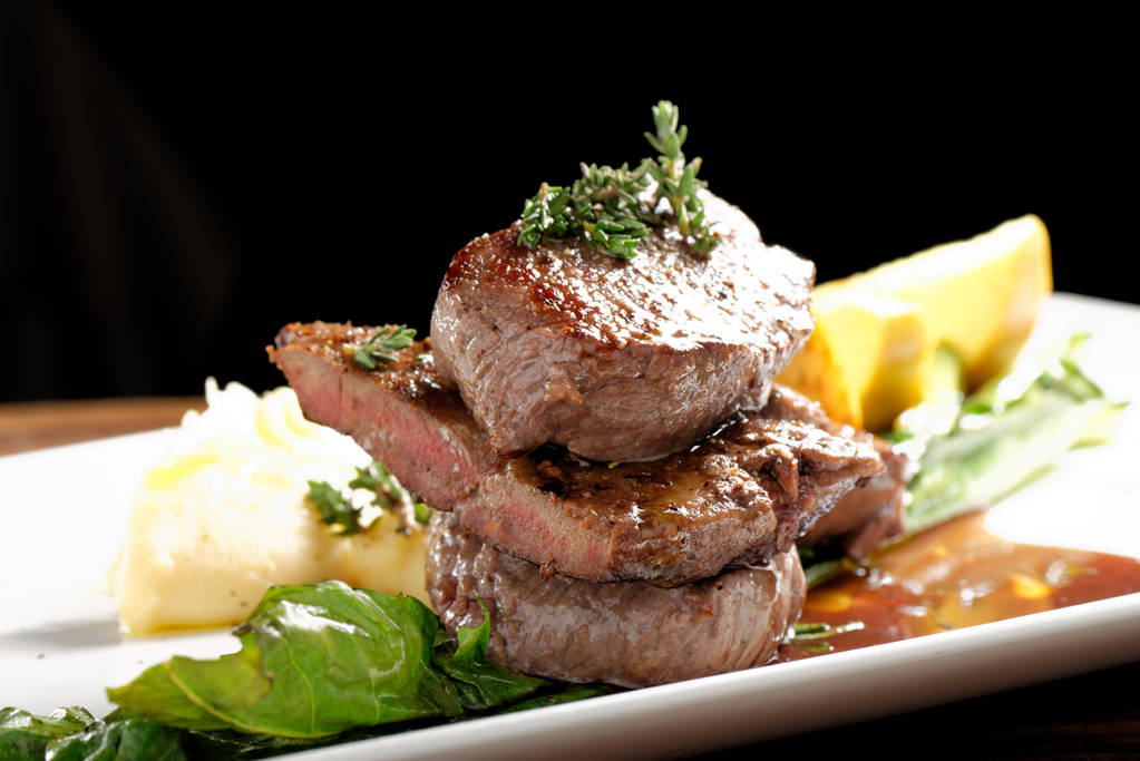 Venison dear steak