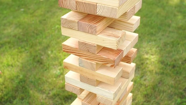 Giant Jenga