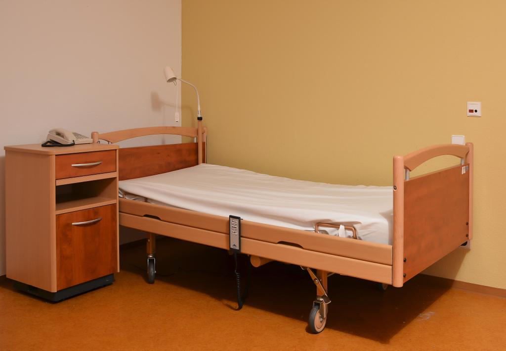 Empty room in a nursing home