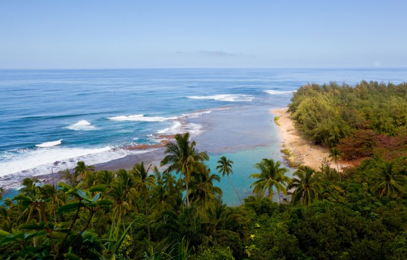 Na Pali coast of Kauai