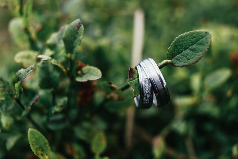 Tungsten wedding rings