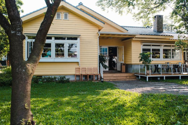 Yellow house