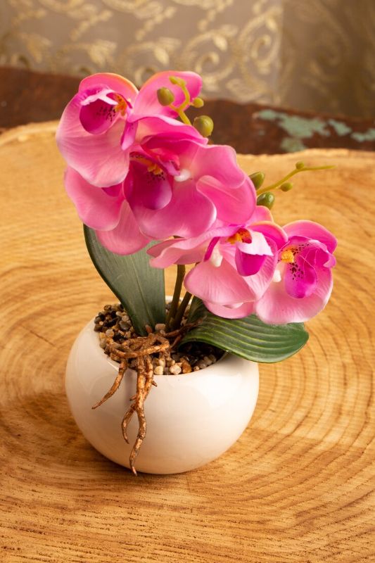 Faux Orchids