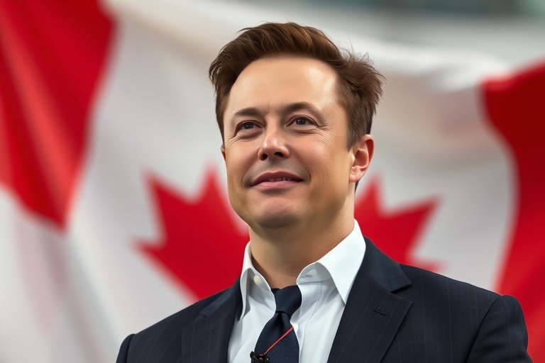 Elon Musk X in Canada
