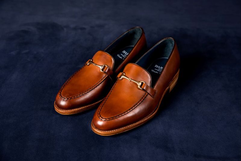 Leather loafers