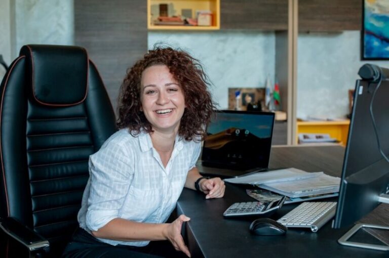 woman office