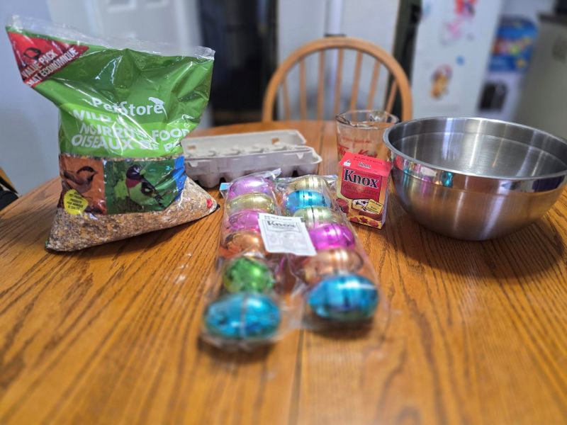  Easter Egg Bird Feeder