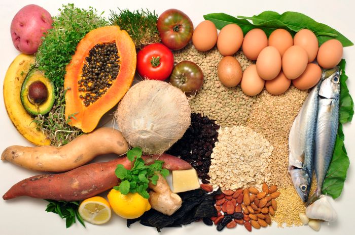 wholesome healthy foods