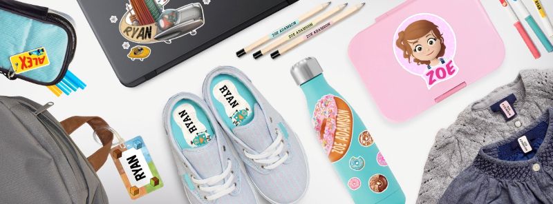 Parents Love Waterproof Name Labels: