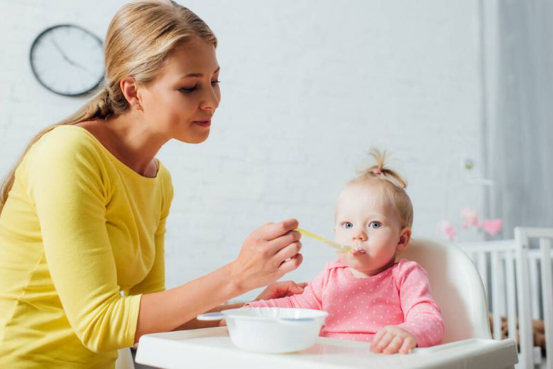 Freezing homemade baby food