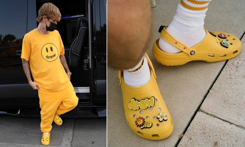 Justin Biebe crocs