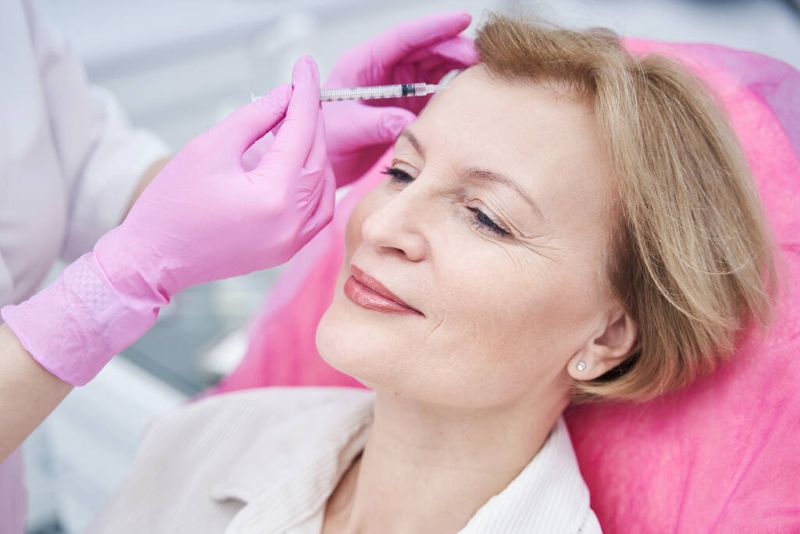 Temple filler injections