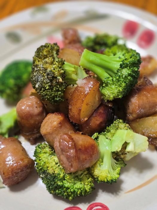The Ultimate Honey Garlic Sausage Sheet Pan Dinner