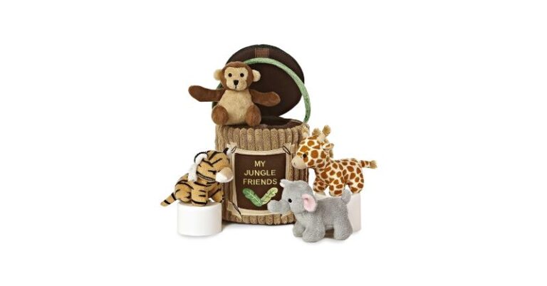 December 21st, 2014My Jungle Friends Plush Safari Animals Playset for Babies by Aurora