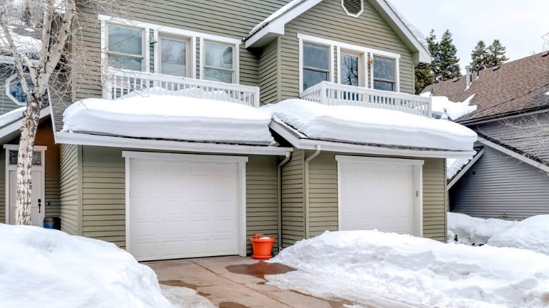 garage door winter