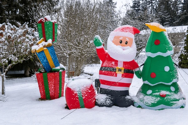 How to Keep Your Christmas Inflatables from Blowing Away