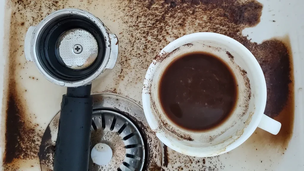 Never Put Coffee Grounds Down the Sink or Disposal