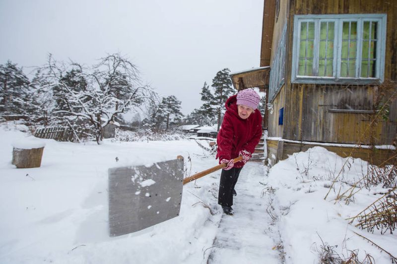 How old is too old to shovel snow?