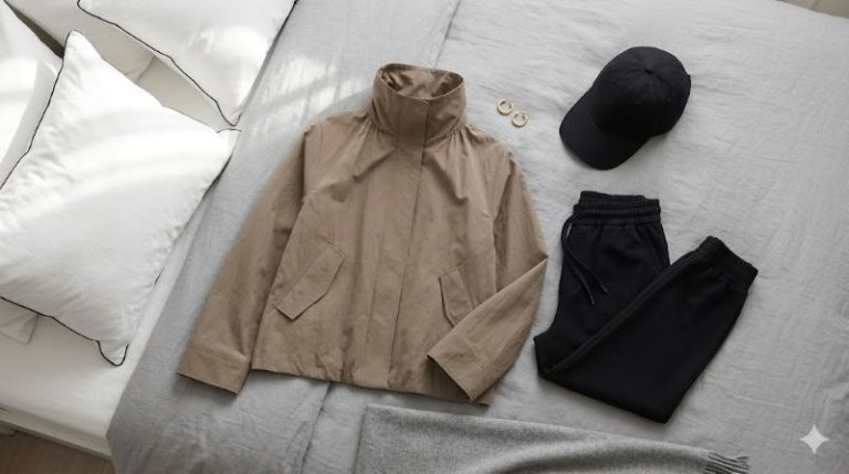 Funnel Neck Jacket