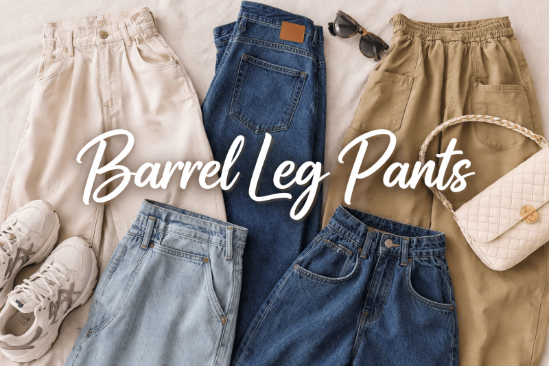 Barrel Leg Pants Barrel Leg Pants