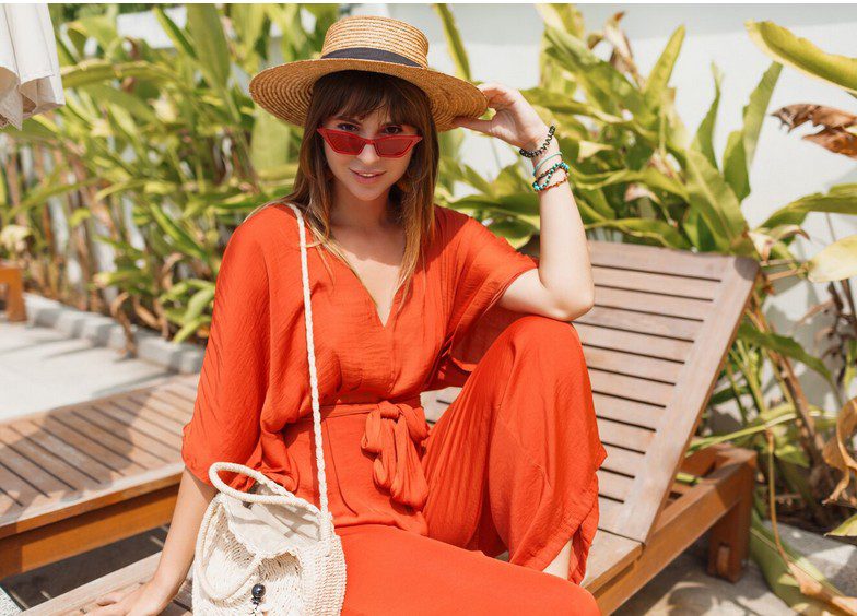 Spicy Orange color clothes