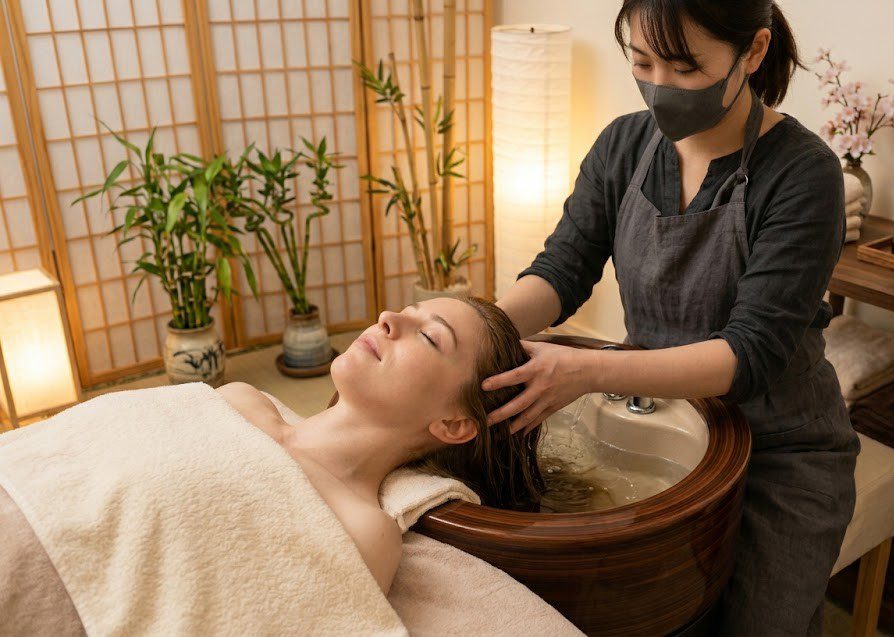 Japanese head spa