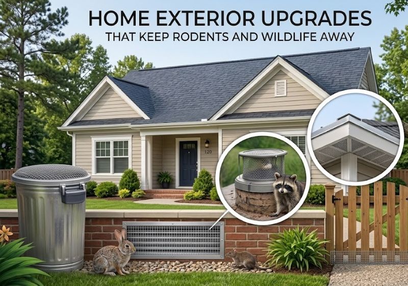 Home Exterior Upgrades That Keep Rodents and Wildlife Away Rodents
