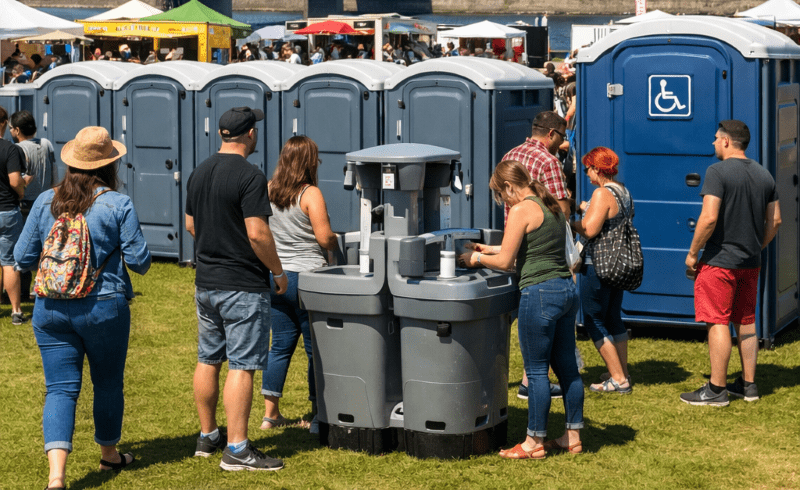 Modern Portable Restrooms: Comfort, Safety & Accessibility