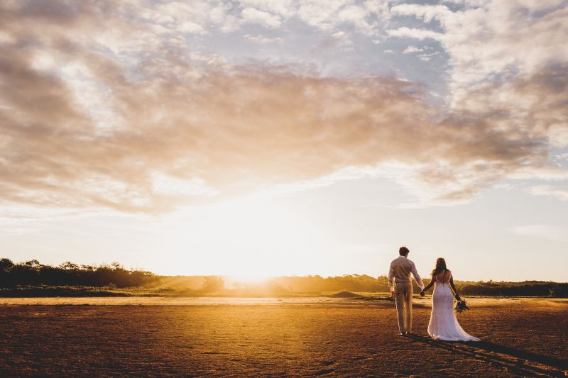 Sunrise wedding