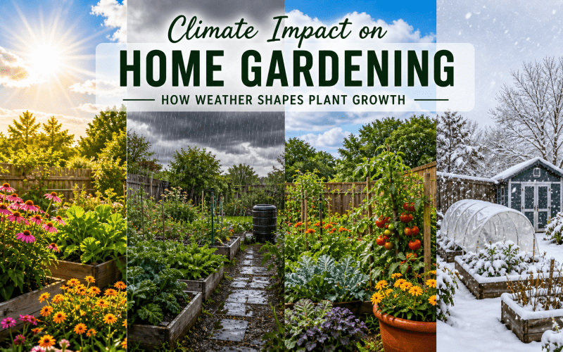 Climate Impact on Home Gardening: Grow Smarter