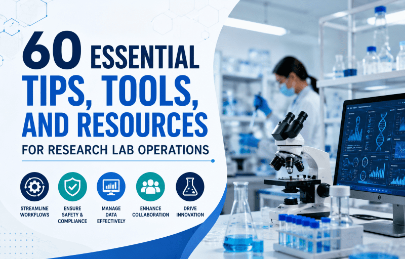 Essential Research Lab Operations Tips & Tools Essential Research Lab Operations Tips & Tools