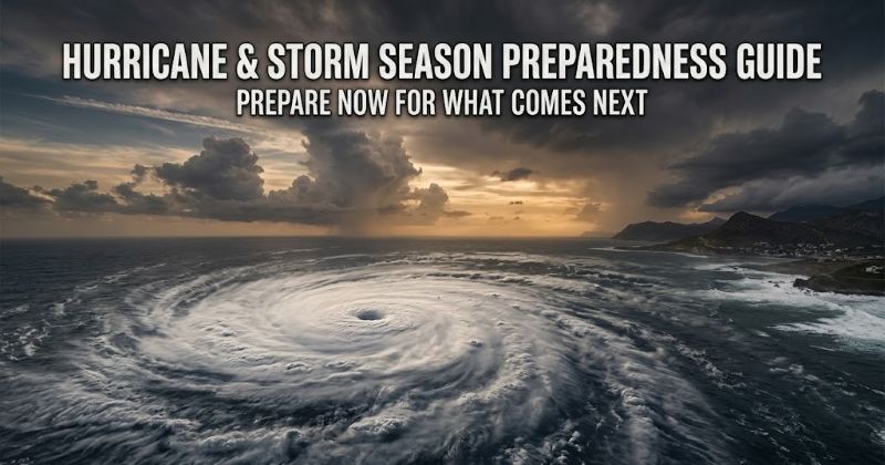 Guide to Preparing for Hurricane & Storm Season Guide to Preparing for Hurricane & Storm Season