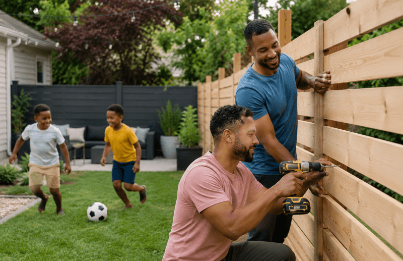 Small Backyard Ideas for Privacy Fence