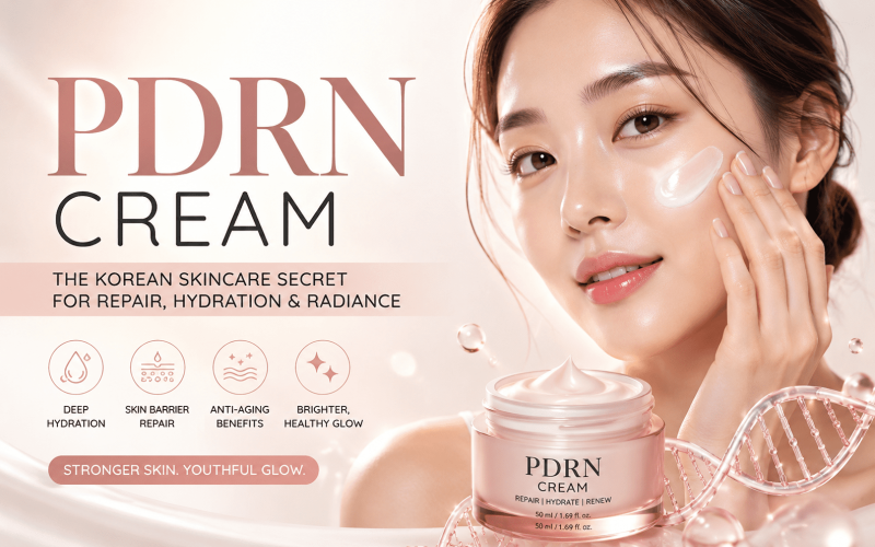 What Is PDRN Cream? Benefits, Uses & Korean Skincare Trends