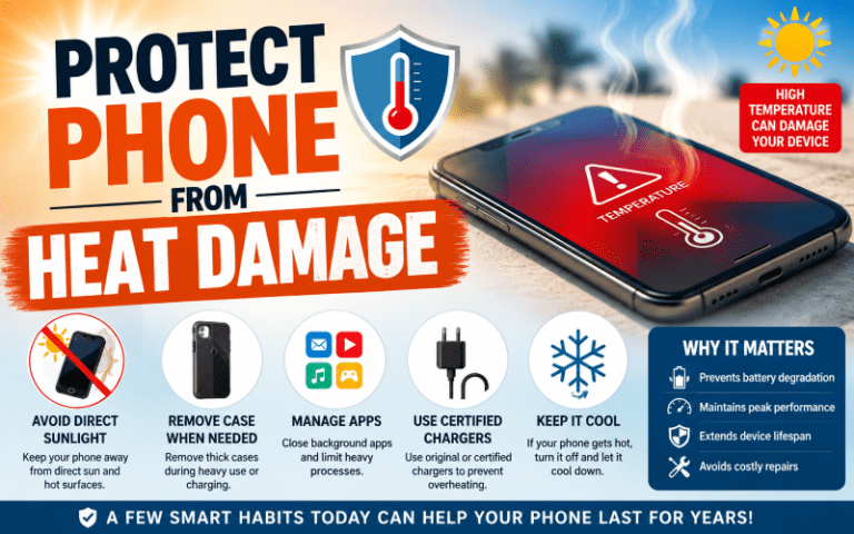Protect Phone From Heat Damage