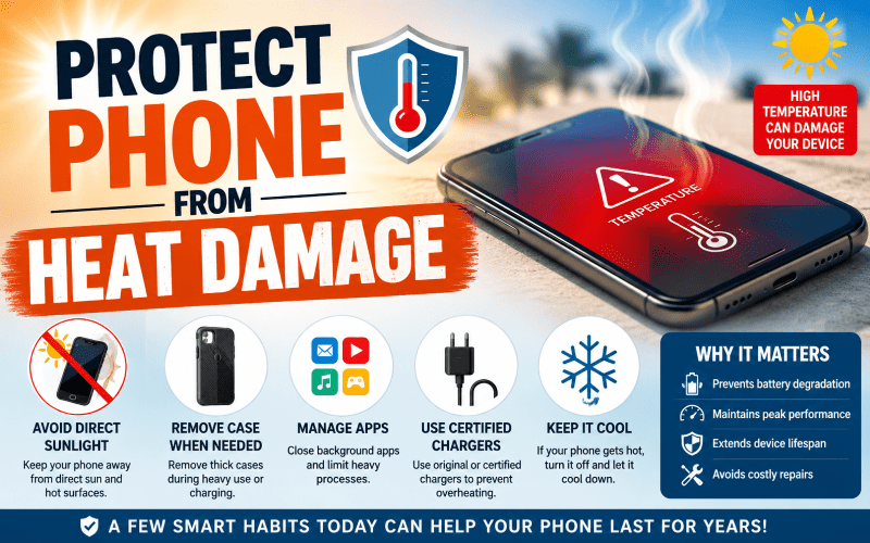 Protect Phone From Heat Damage