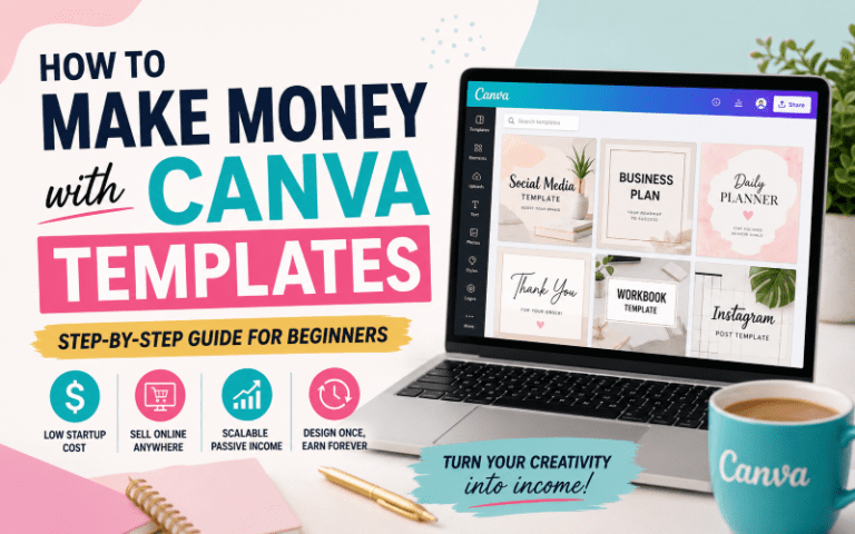 Make money with Canva templates
