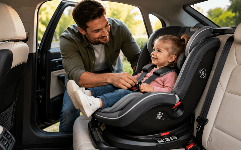Why Safety Matters During Long Trips With Rotating Car Seats